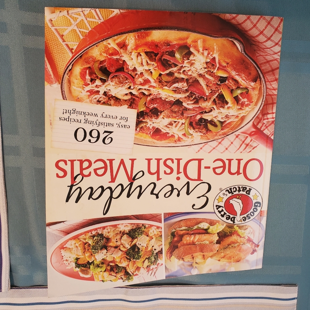 One dish meals cookbook